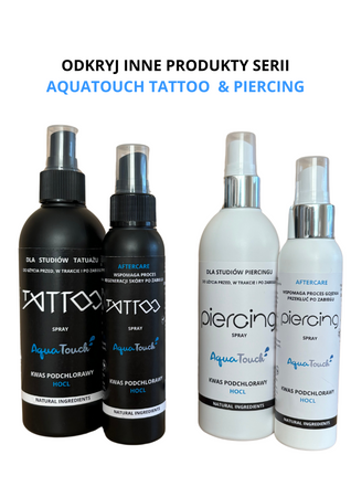 AquaTouch tattoo DLA STUDIÓW TATUAŻU 250ml