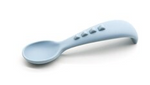 bi-bi, łyżeczka silikonowa DINO dla dzieci - niebieska