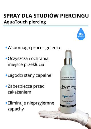 AquaTouch piercing DLA STUDIÓW PIERCINGU 250ml