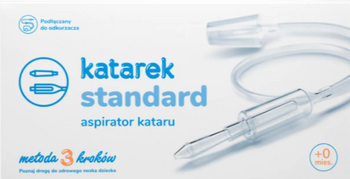 Katarek Standard aspirator do nosa od urodzenia 