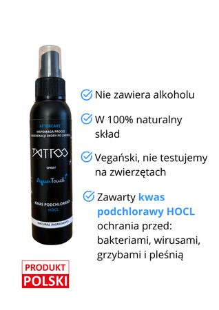 AquaTouch tattoo AFTERCARE 100ml